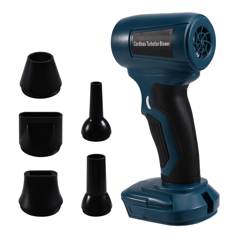 

ABJA-Brushless Air Duster 13000RPM Electric Air Blower Dust Gun Jet Fan Computer Keyboard Cleaning For 20V Battery