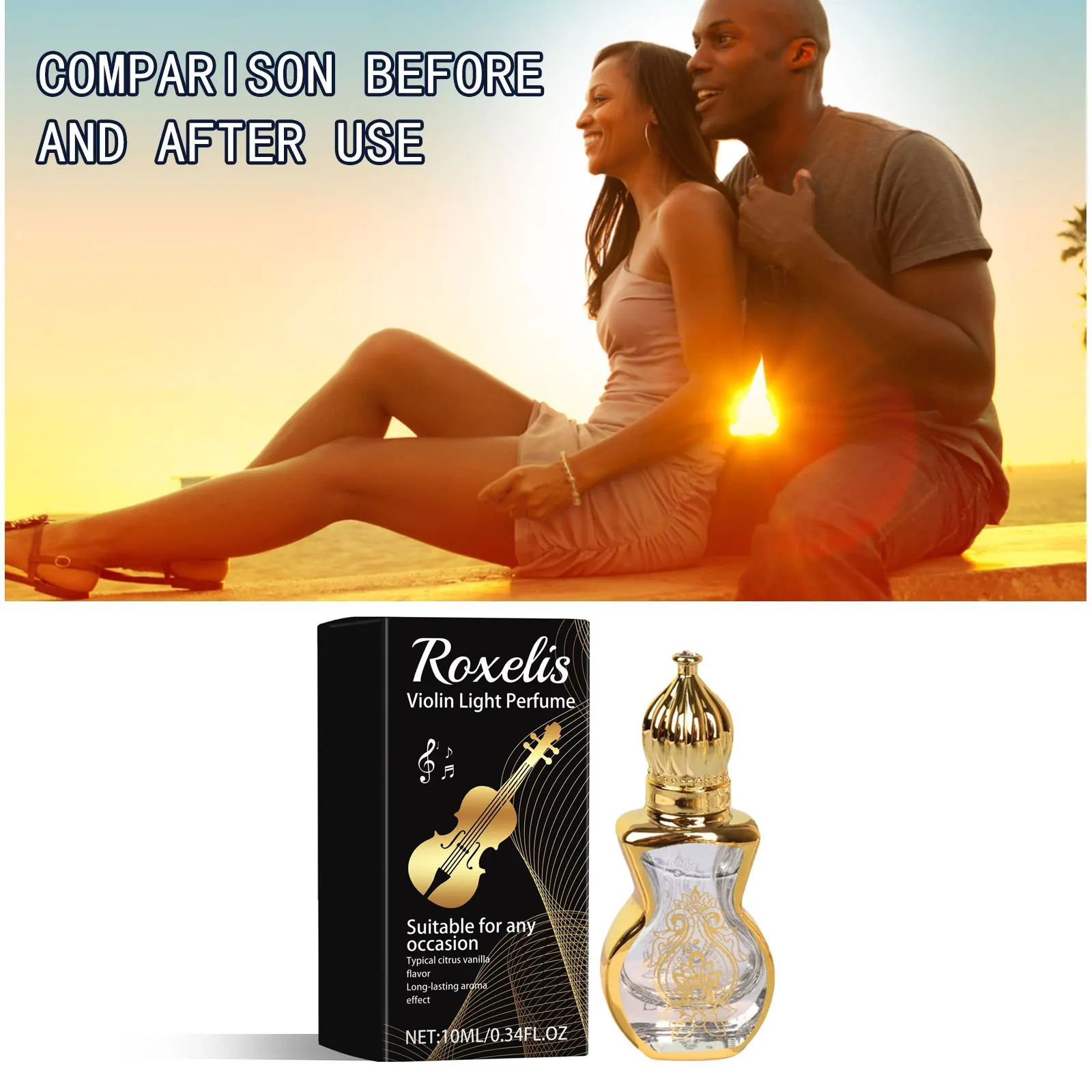 Violin Light Perfume Long Lasting Scent Attract Intimate Partner Daily Romance Dating Flirting Seduction Adult Fragrant Perfumes