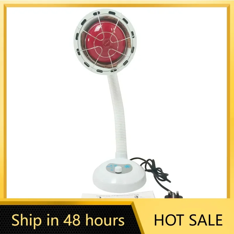 Medical Rehabilitation Physiotherapy 275W Bulb Red Light Heat Therapy Lamp for Pain Relief Body Muscle Back Shoulder