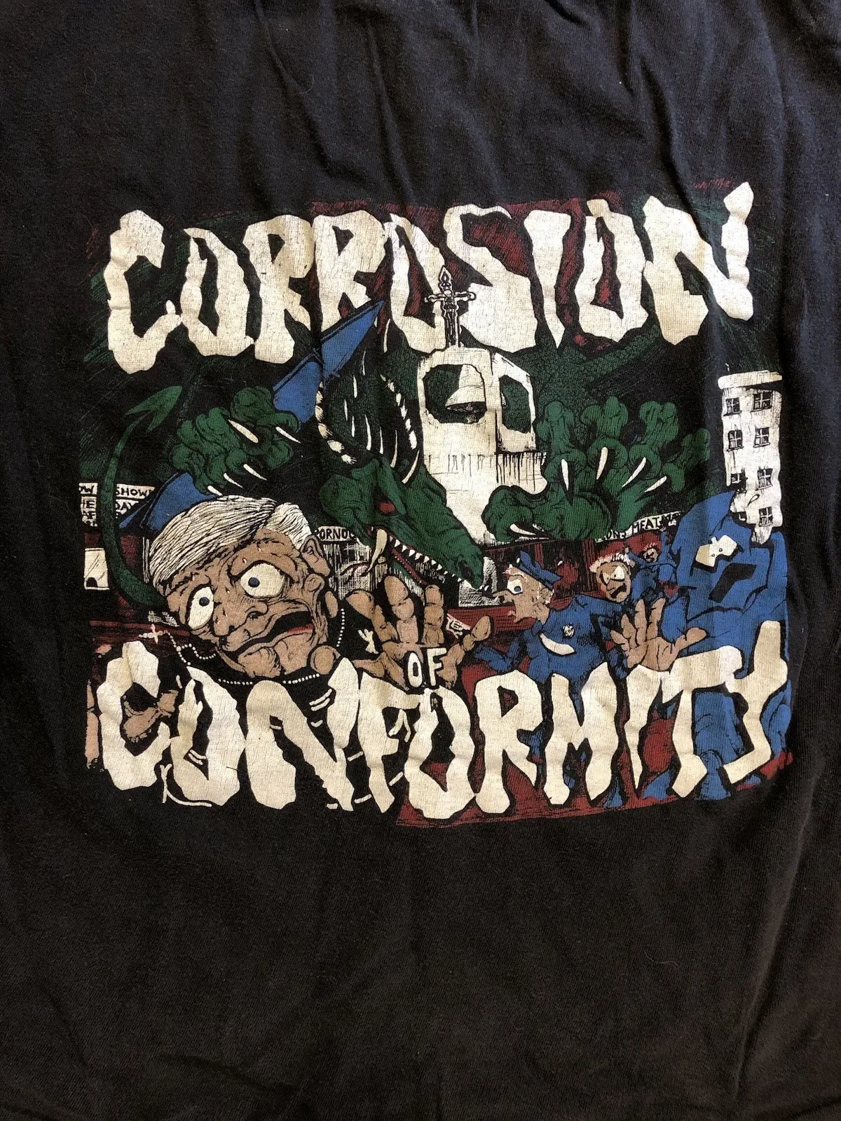 Gift For Fan Corrosion of Conformity Band Ablum T-shirt S to 5XL 2F2126