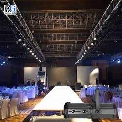 LED Profile Light Spotlight  COB 200W Imaging LED Stage Lights RBGW Profile Spot Light Led Imaging Light for Party Club DJ