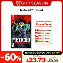 Metroid Dread jogos Nintendo Switch Games Console, 100% Original Cartas Físicas, Conceito de Aventura