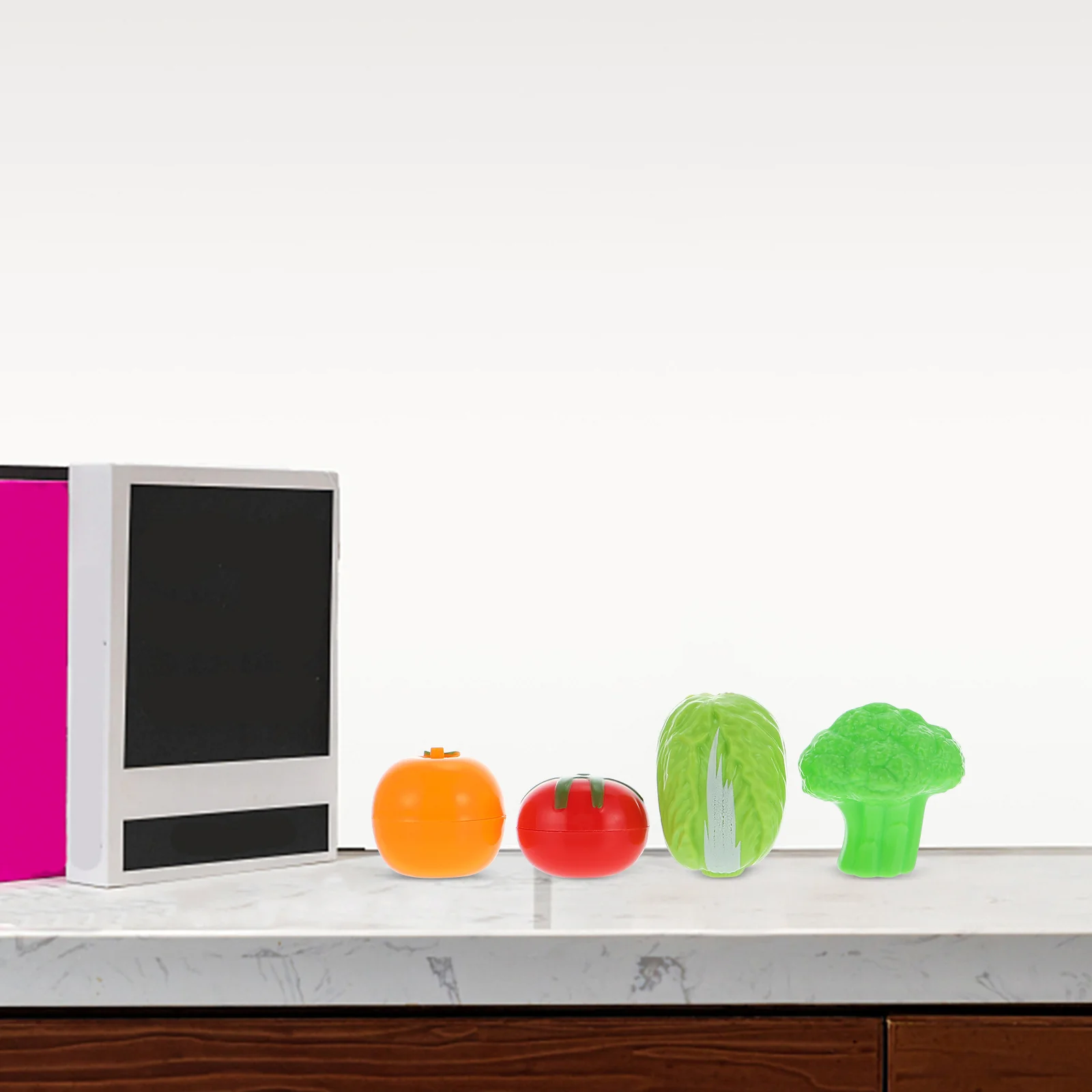 Mini modèle de fruits et légumes pour enfants, mise en scène, jouet de simulation, kits scientifiques