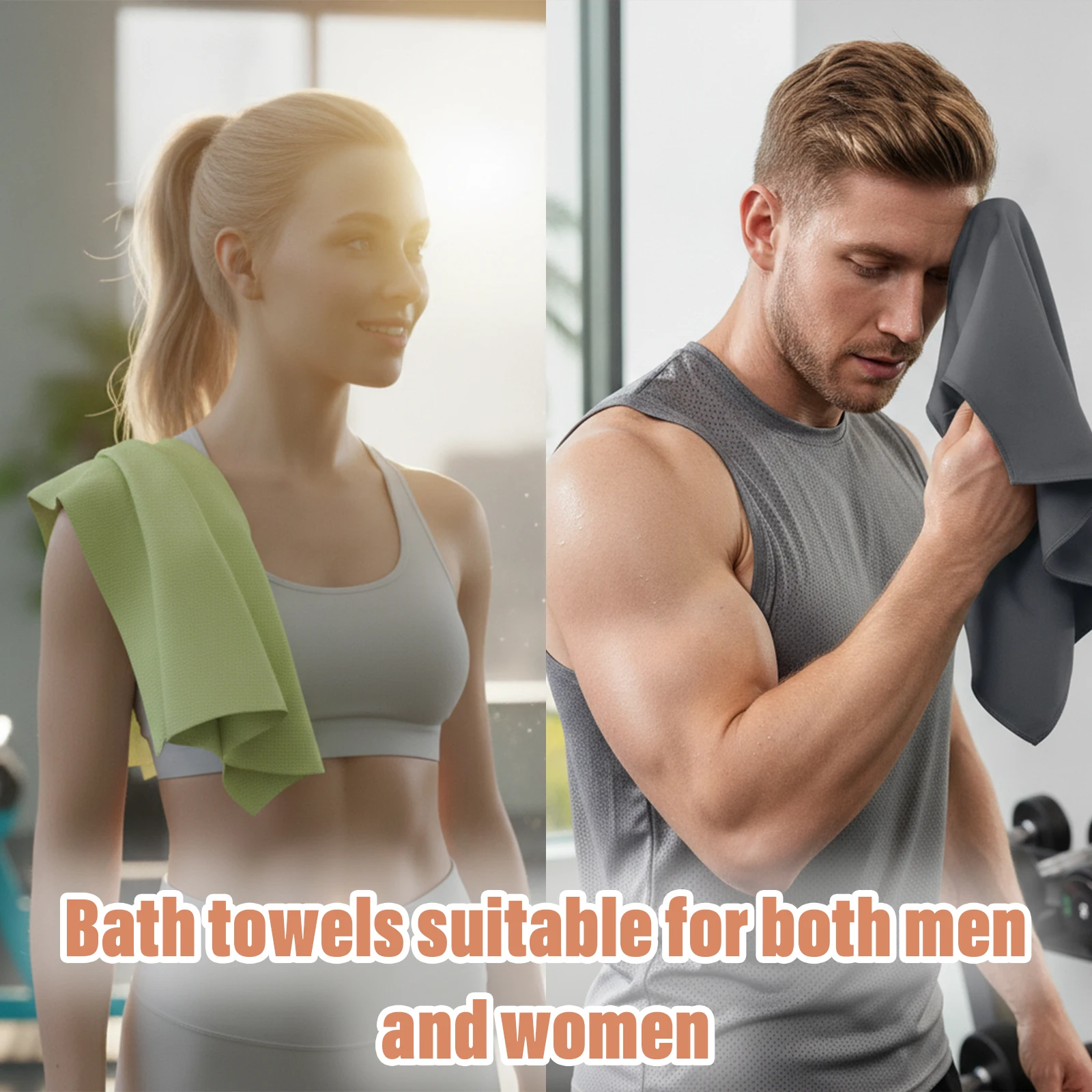 Super Sized Quick Drying Nanofiber Beach Towel 50x100 Soft Lightweight Absorbent Travel Towel for Pool Spa Portable