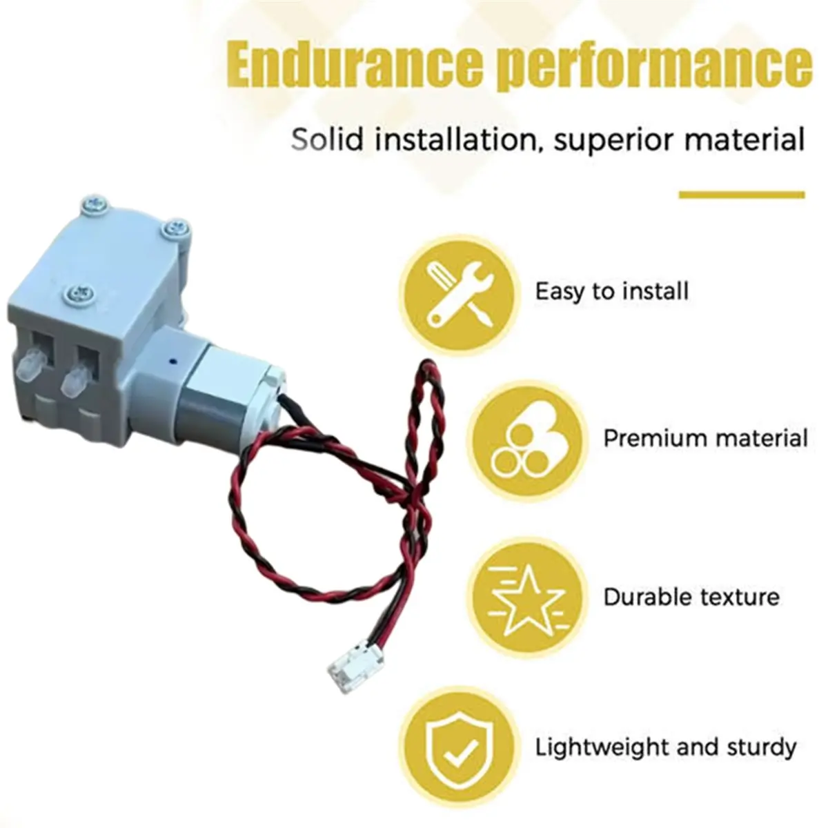 

Quality Parts PEP-3S DC12V Micro Peristaltic Dosing Pump for DIY Aquarium Lab Vacuum Base Station Cleaning Water Pump