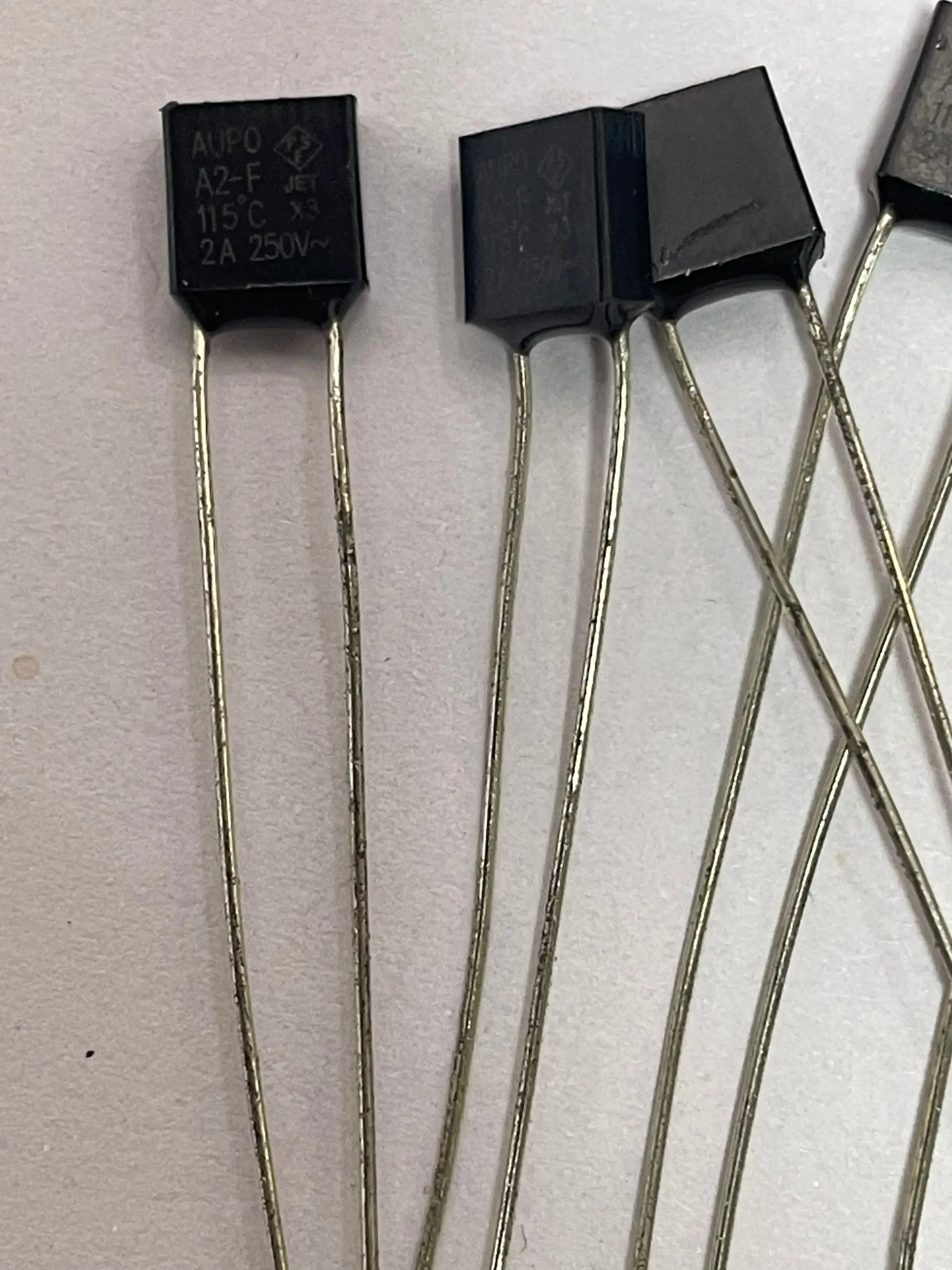 A2-F Thermal Fuse TF Cutoff 115C 115 Degree 2A 250V AUPO RH Square Temperature Switch Control