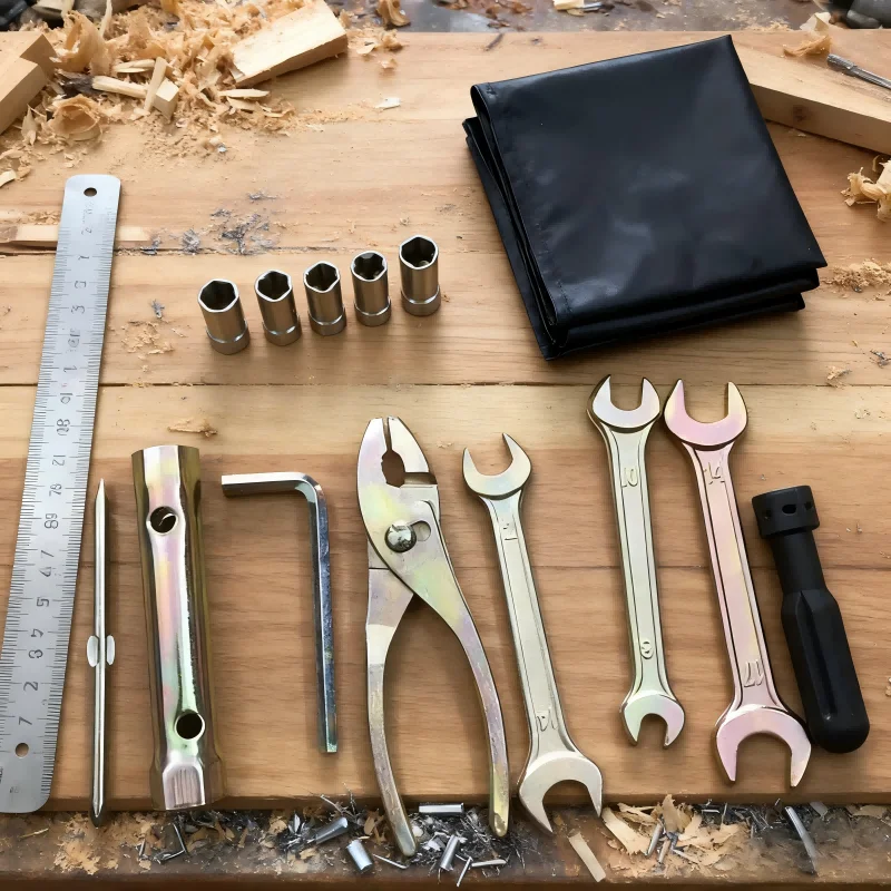 7x Motorcycle Tool Kits Repair Tool For Honda YAMAHA Kawasaki BMW Polaris Suzuki