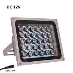 O cctv da c.c. 12v que enche a lâmpada infravermelha 30 do iluminador do diodo emissor de luz/45/90/120 graus waterproof a luz da visão noturna ao ar livre para câmeras de segurança