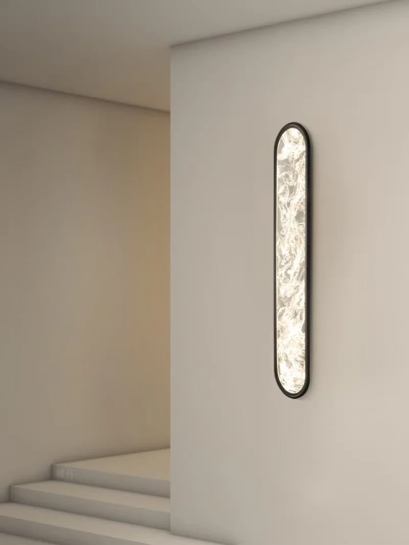 Corridor Wall Light Italian Creative Minimalist Background Corridor Light Ultra-Thin Cloud Entrance Porch Balcony Rectangular