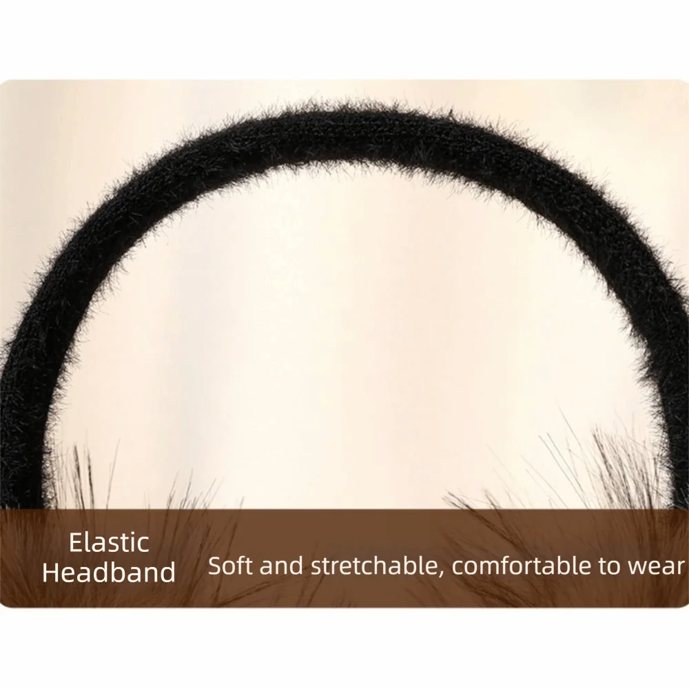 

Мягкие шапочки для ушей, наушники из искусственного меха, складные однотонные складные наушники, сохраняющие тепло, морозостойкая маска для ушей, женская