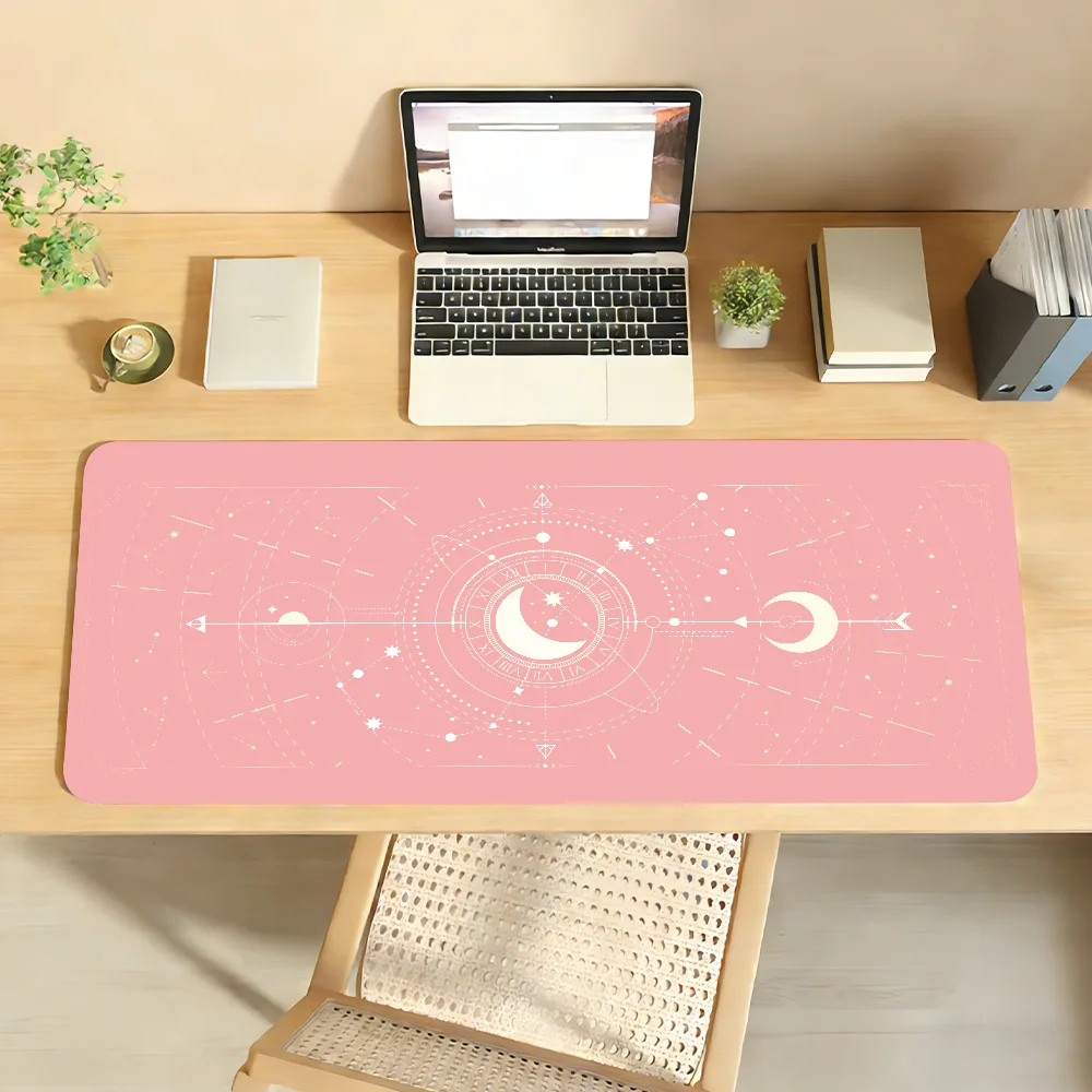 Mystery Constellations Magic Circle Mouse Pad For Office Gaming And Keyboards Non-Slip Large Waterproof
