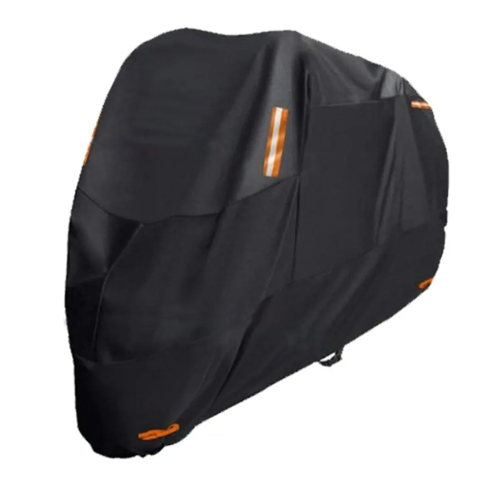 AliExpress SPORTARC Motorcycle Protection Cover M L XL 2XL 3XL 4XL Silver-coated Cloth Sunscreen Rainproof Dustproof Cover With 4 Reflective Strips