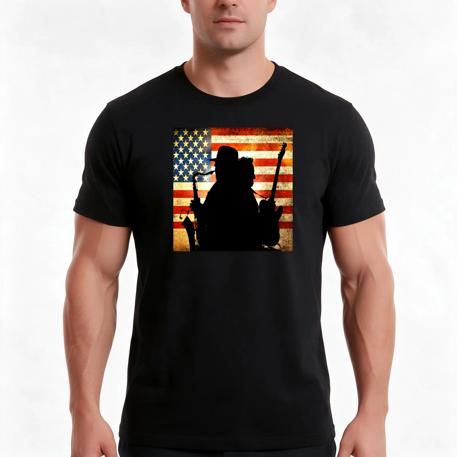 Best Style Springsteen T-Shirt Summer Casual Cotton Tee Oversized Streetwear Tops Vintage Graphic Print Unisex Men Women