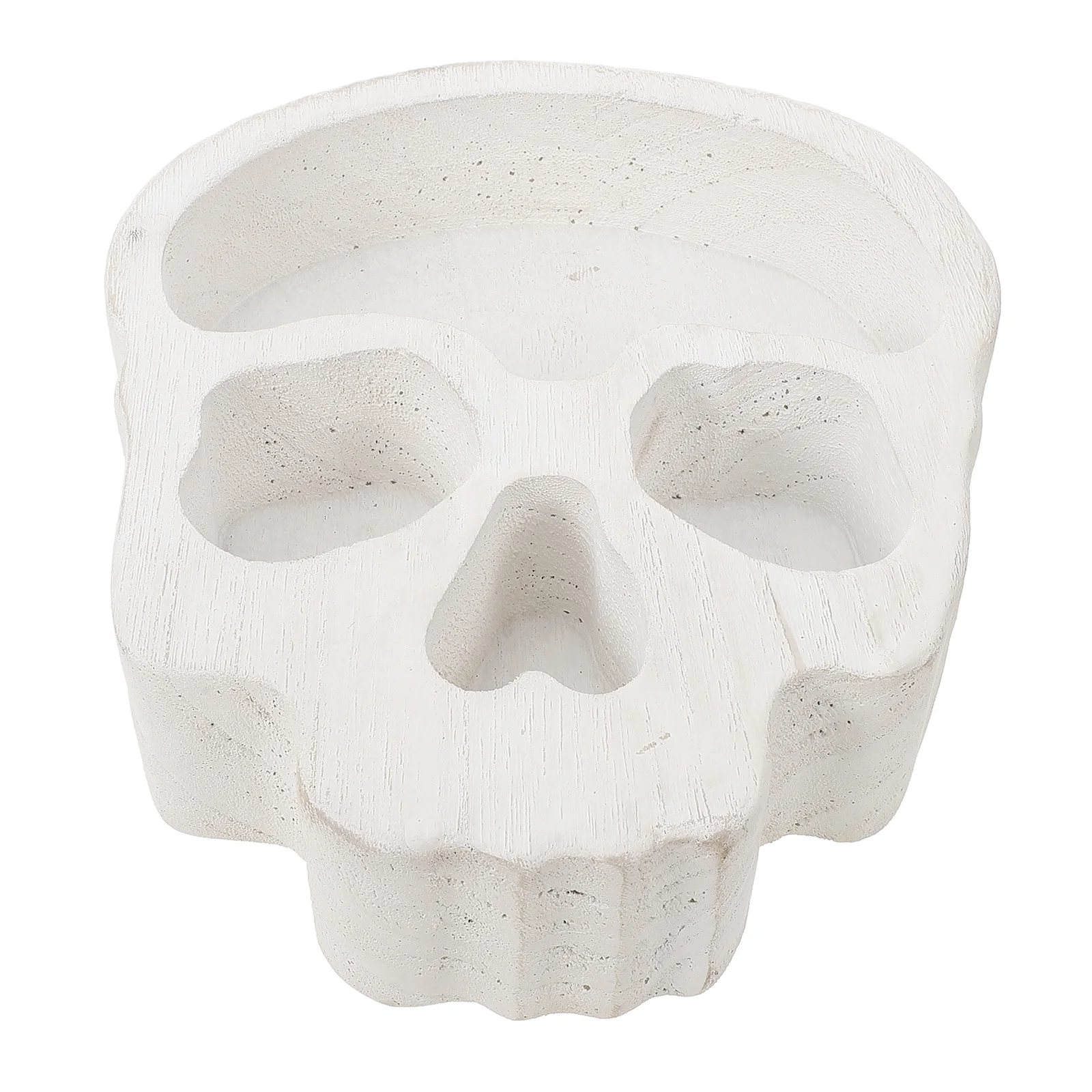 

Bowl Candlestick Skull Halloween Serving Dishes Tealight Holder Wooden Food Bowls Trays Platters