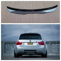 REAR WING SPOILER For BMW 3 E91 M-PACK FACELIFT 2008- 2011 High Quality ABS Plastic Hatchback Spoiler Trunk Car Wing Universal