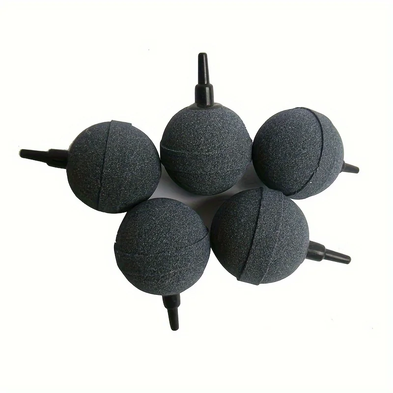 X20mm Aquarium Durable Round Air Stone Mineral Bubble Diffuser Airstones for Aquarium Fish Tank Pump and Hydroponics