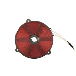 Bobina di calore T16 1500W 165mm, pannello della bobina di riscaldamento a induzione con filo di alluminio smaltato, accessorio per fornello a induzione