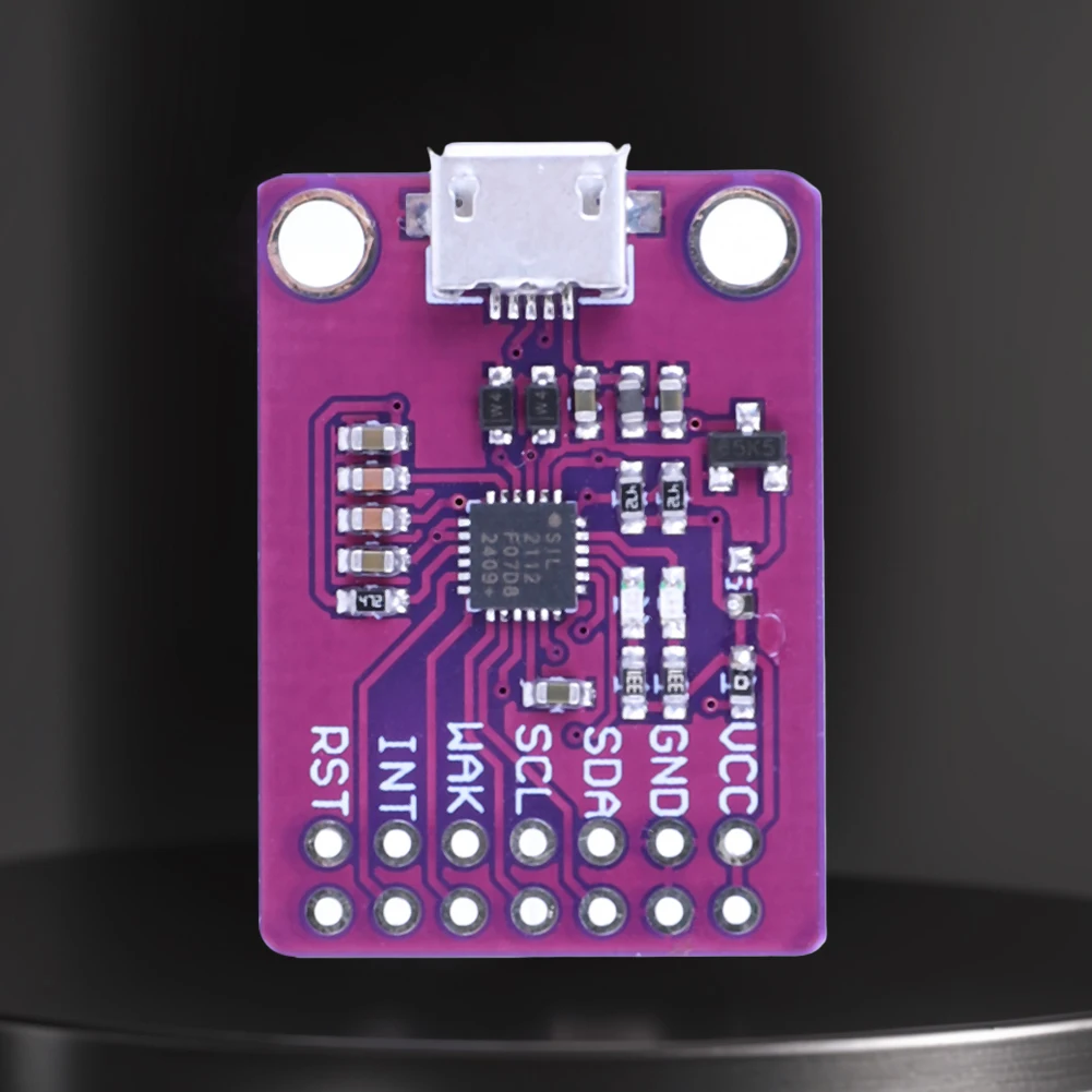 Módulo de comunicação usb para smbus i2c 2.0 microusb 2112 kit de avaliação interface MICRO-USB placa de depuração para arduino