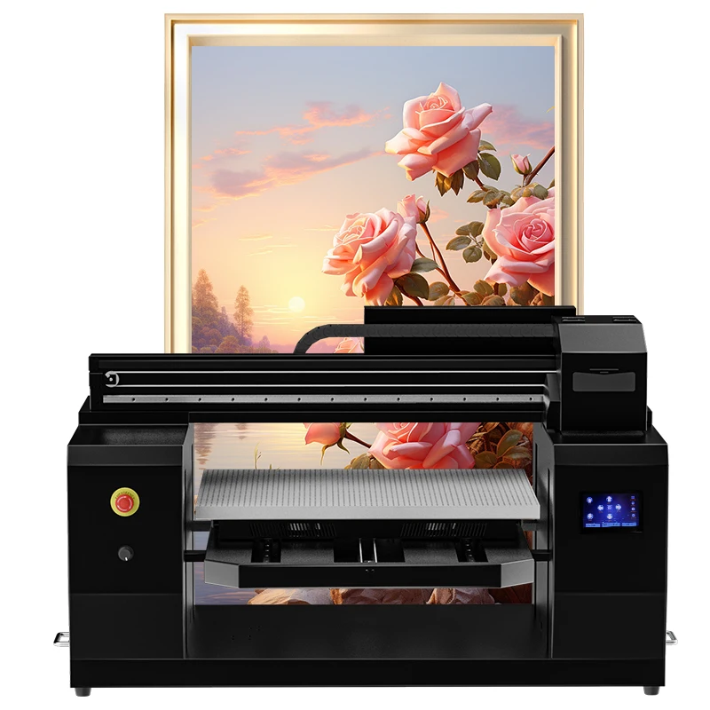 

Double Head Xp600 6050 UV Printer High Precision Multifunctional UV Flatbed Plastic Glass Printer