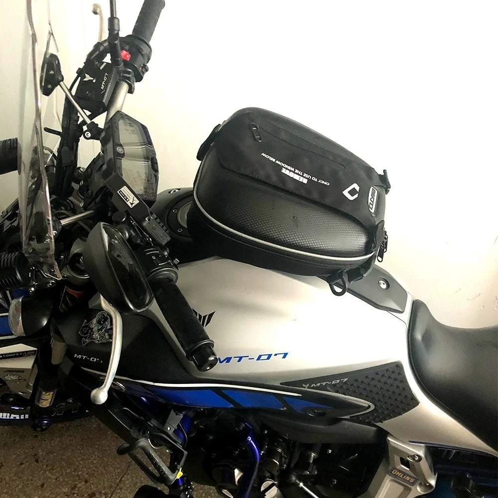 Motorcycle Tank Bag for Yamaha MT-07 MT07 MT 07 2021-2024 Quick Lock Fuel Tank Bag Luggage Racing Top Case Waterproof Bags