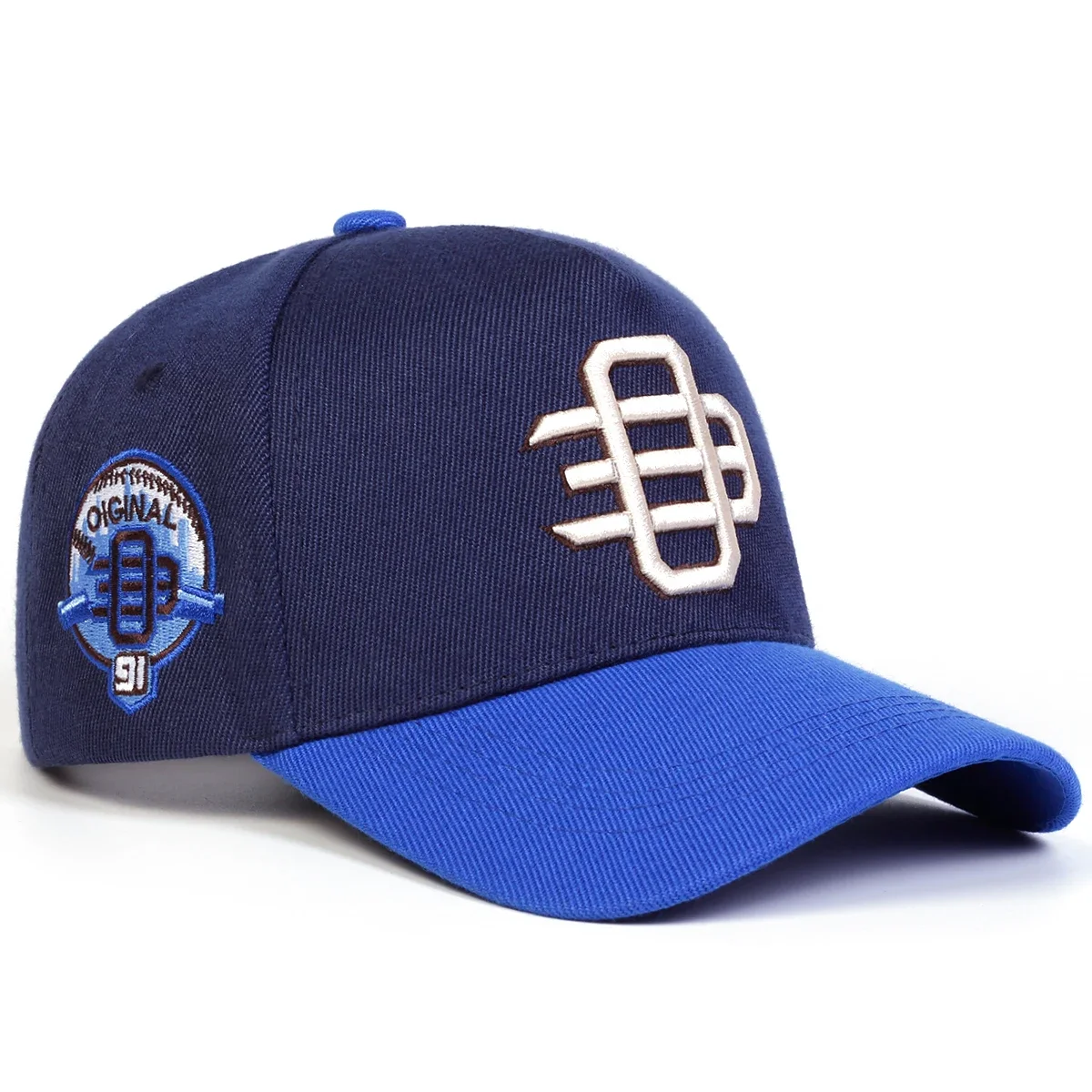 Unisex OE Side 91 Embroidery Baseball Caps Spring Autumn Outdoor Sunscreen Hat Adjustable Casual Trucker Hats