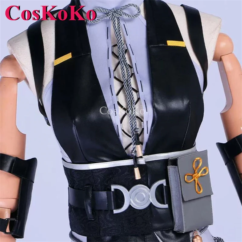 CosKoKo-Rover Cosplay Costume para Mulheres, Ondas de Jogo, Vestido Combate, Festa de Halloween, Roupas de RPG, Moda Doce, XS-XL, Novo