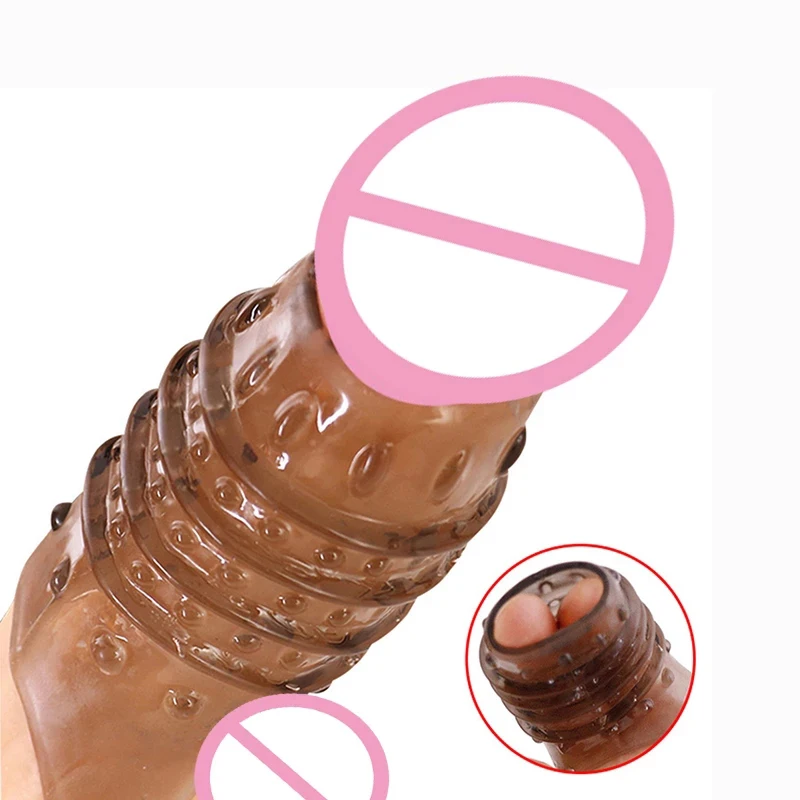 Penis Rings for Men Reusable Silicone Semen Cock Ring Male Masturbator Penis Enlargement Delayed Ejaculation Sex Toys For Couple