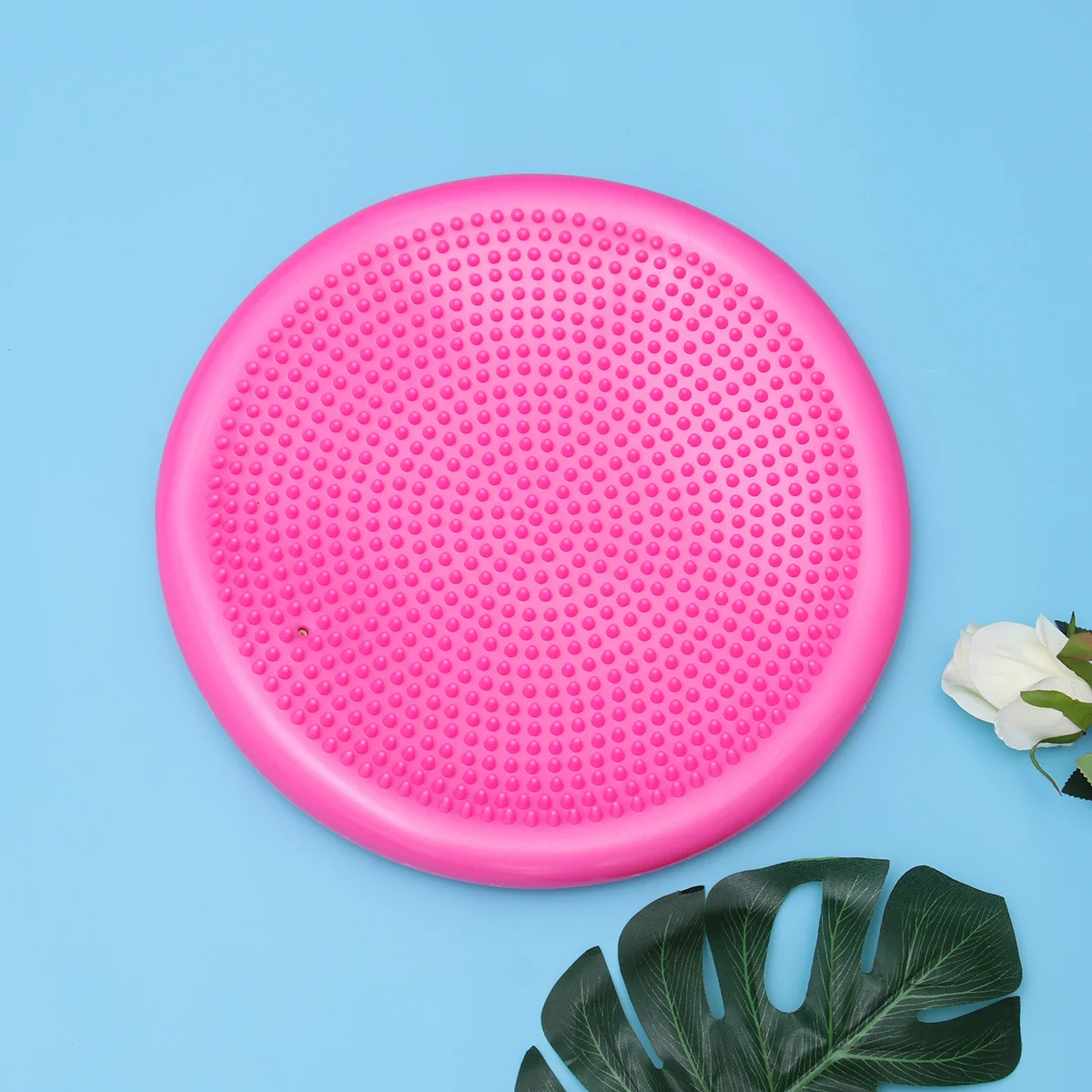 

Thicken Foot Massage Mat Round Plastic Toe Pressure Plate Massage Pad for Kids Adults Improve Blood Circulation Relieve Stress