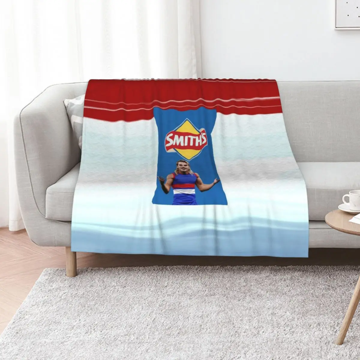 Bailey (Bazlenka) (Stifler) Smith Throw Blanket Loose Cute Plaid Winter beds valentine gift ideas Sofa Camping Blankets