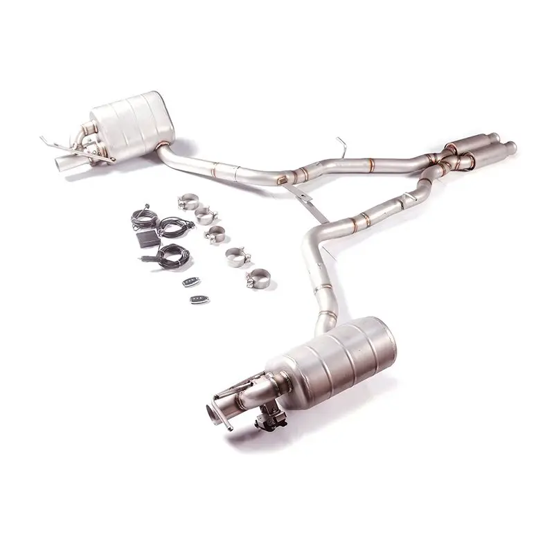 

[Custom products] Suitable for 2007-2014 Mercedes-Benz W218 CLS500 5.0L 5.5L Catback with valve exhaust system muffler