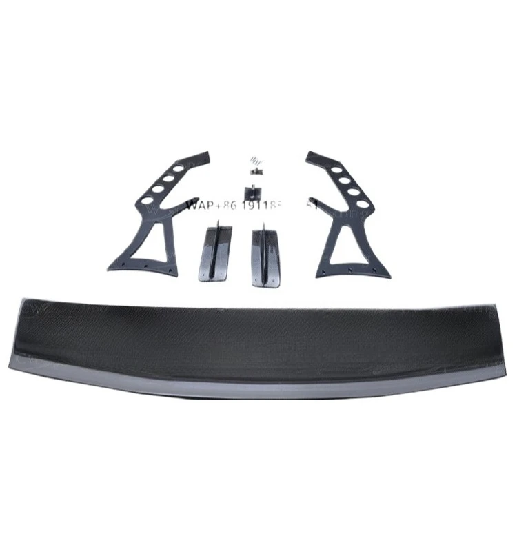 2016-2017 GT STYLE CARBON FIBER REAR SPOILER REAR WING foX 10TH GEN