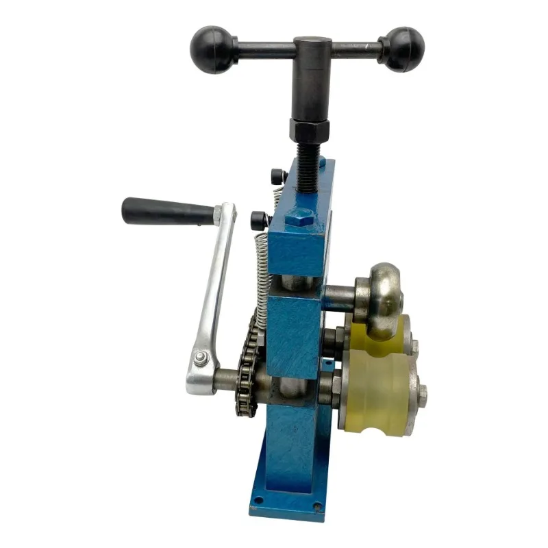 Manual round press gold tool bending machine roll tool