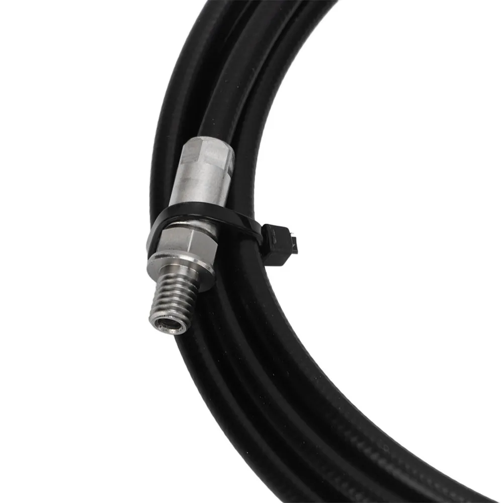 

1 комплект велосипедного тормозного шланга длиной 2 м из нержавеющей стали + нейлона с 4 аксессуарами, шланг гидравлического дискового тормоза для Magura MT2 MT4 RACE