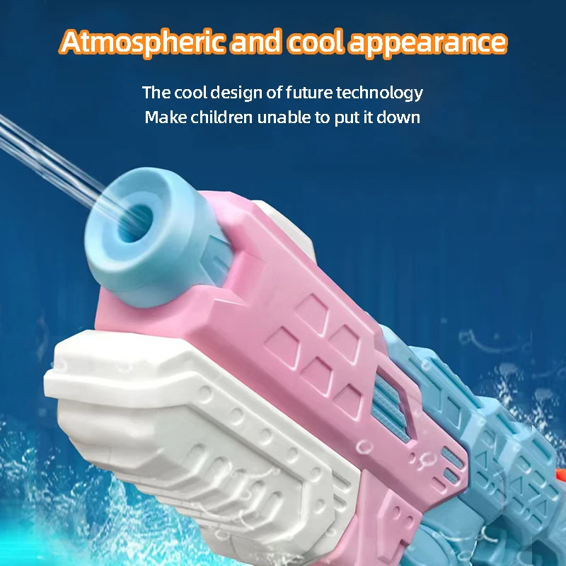 Pistolet à eau pour enfants, jouet de grande capacité, presse d'été, tirer Parent-enfant, jeu d'eau en plein air, jouet de combat aquatique pour garçons et filles
