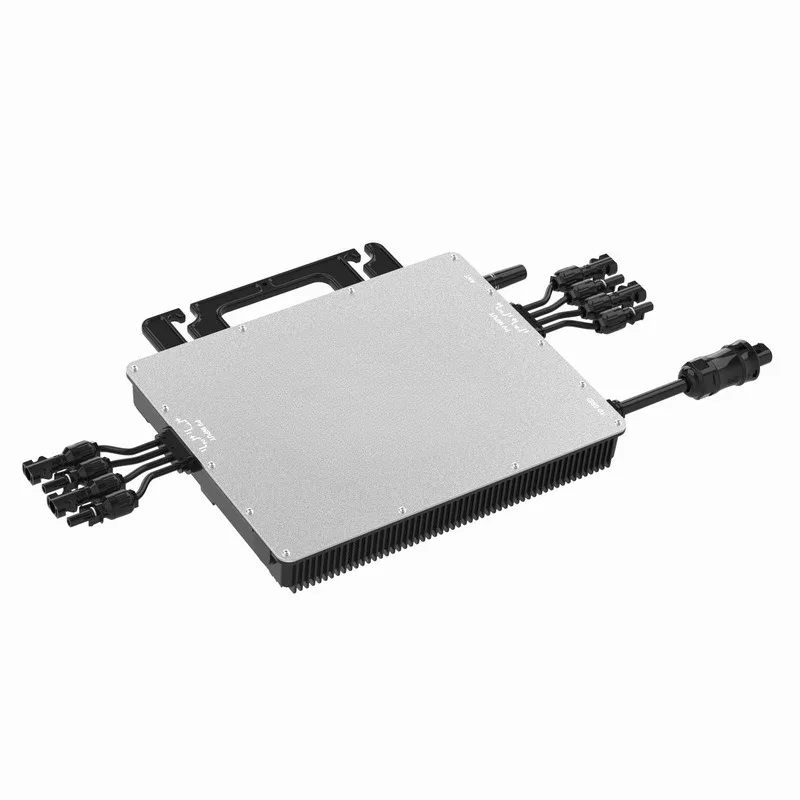 2000W Mini Solar Inverter Grid Tie DC To AC Converter For Balcony Photovoltaic Power Generation Household Energy Equipment
