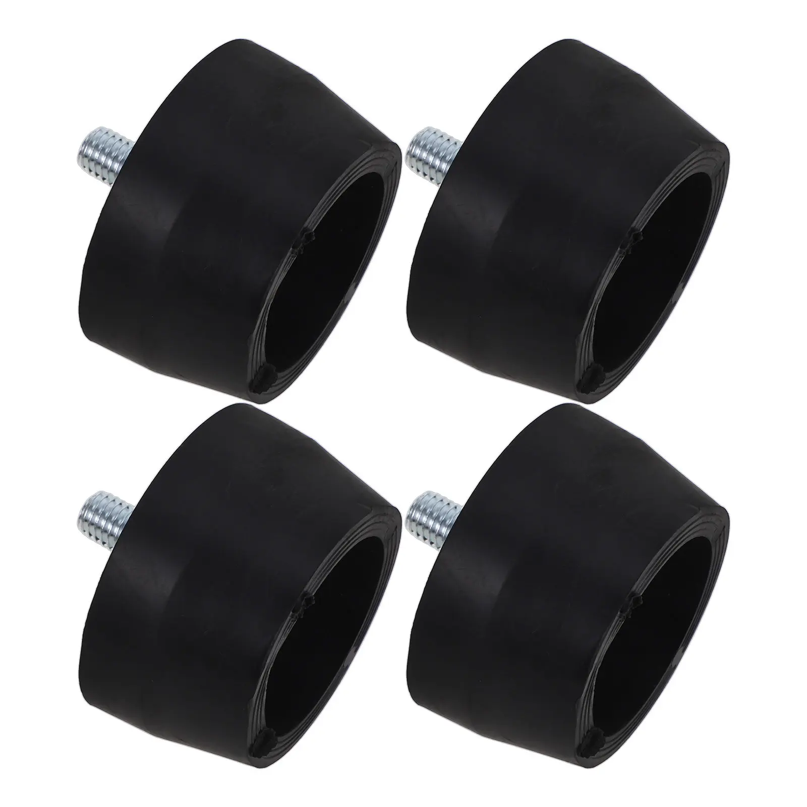 4Pcs Air Compressor Rubber Feet Pads Piston Pump Accessories Noise Vibration Reduction Foot Pad Bumpers for Generators Pressure