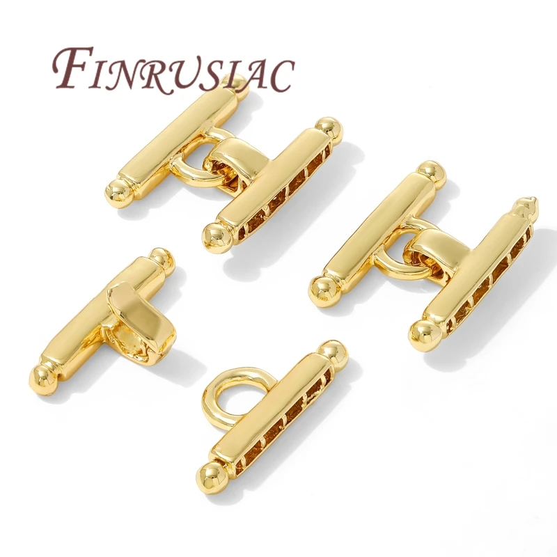 3 Stile 18 Karat vergoldete mehrreihige Perlenverschlüsse für die Herstellung von Halsketten, Armbänder-Verschlussverbinder für Schmuck-DIY-Zubehör – Detail 12