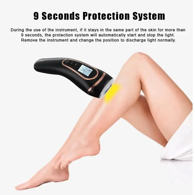 Depiladora láser IPL 3 en 1, máquina de depilación permanente para cara, cuerpo, axila, rejuvenecimiento de la piel, recortadora de Bikini