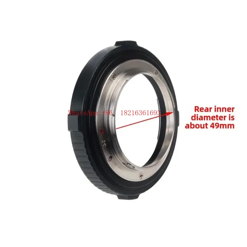 New Film Mount Lens Adapter Ring PL-EOS Body Metal Material Modified Ring