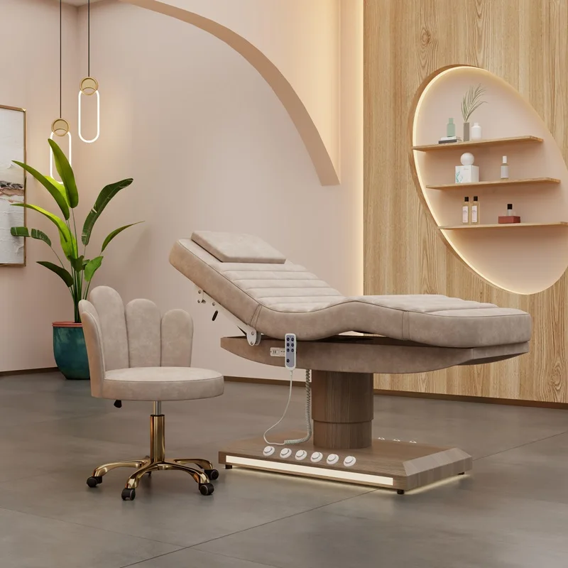 

Wholesale Spa Electric Beauty Bed Furniture Massage Table Facial Eyelash Bed Salon/Chair for Beauty Parlour
