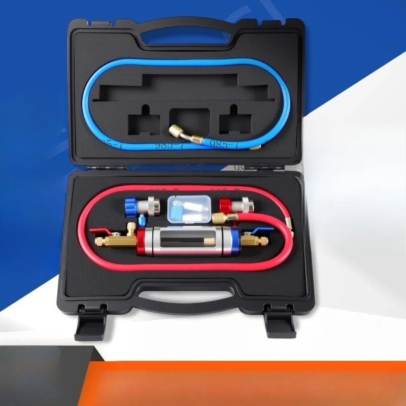Auto Repair Tool  Assembly Parts Auto Air Conditioner Refrigerant Filler Vacuum Type Water Tank Replacement