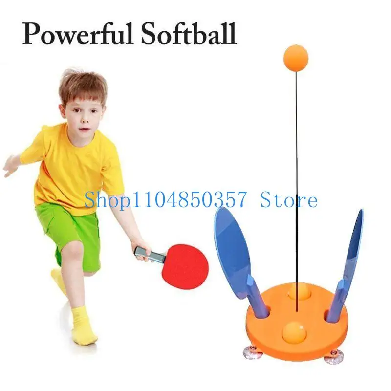 

for Ping Pong Practice Sport Traine Portable Table Tennis Traine Table Tennis Soft Shaft Training Machine for Kid Adult