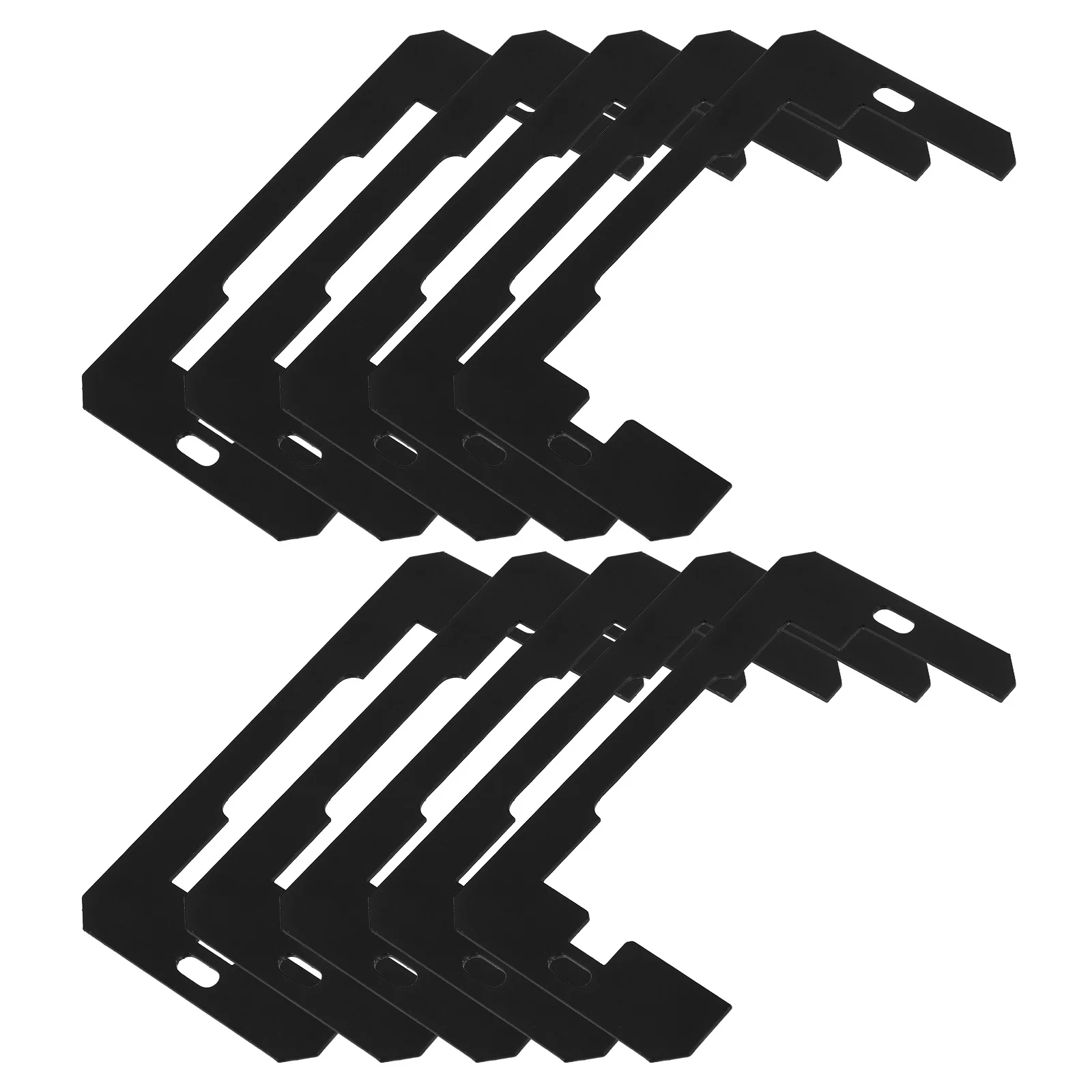 

10Pcs Electrical Outlet Wall Plate Spacers Leveling Shims Antiloosening Easy Install Metal Plastic Switch Cover Support