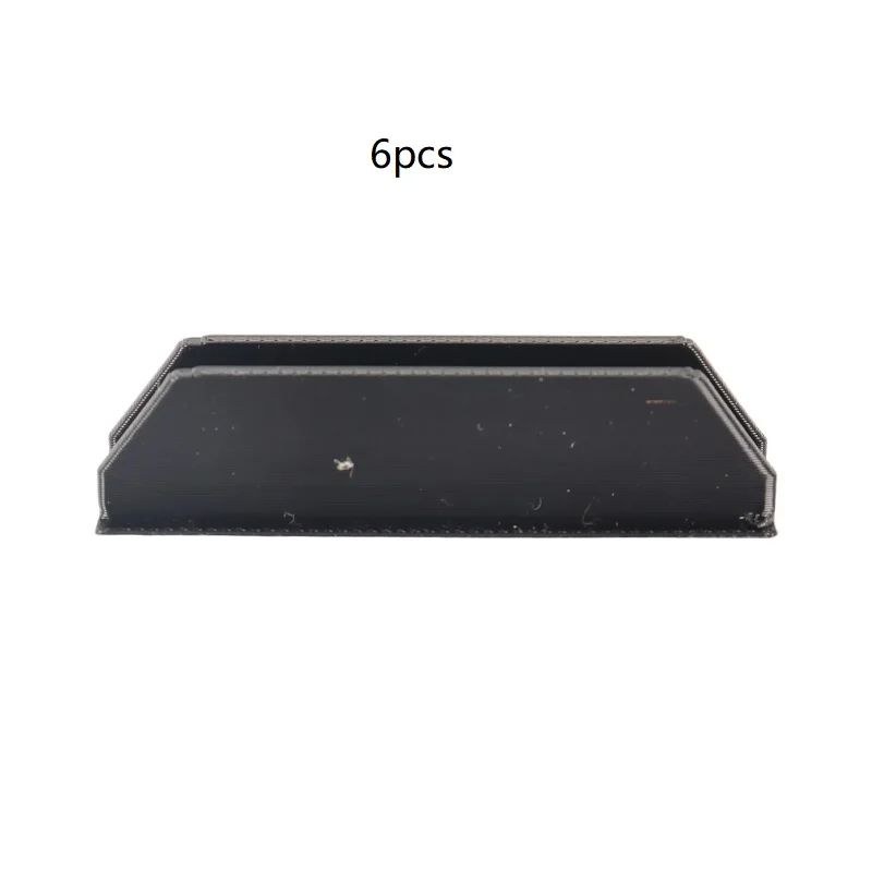 

6pcs Black Plastic Car Magnetic Sunshade Bracket Customize Magnetic Sunshade Bracket Auto Fastener & Clips Interior Accessories