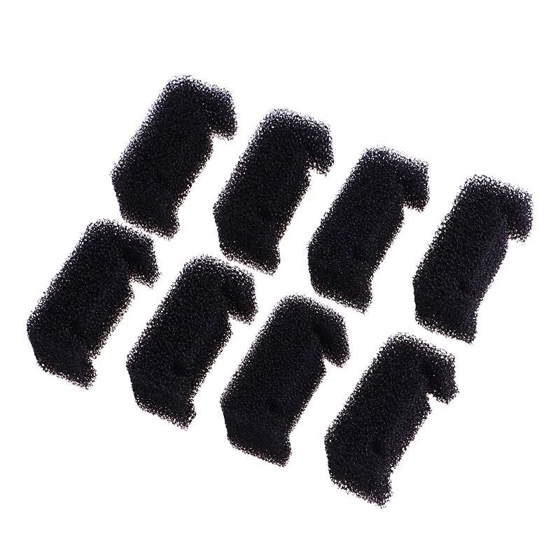 8Pcs Black Sponge Filter For Pet Cat Water Fountain Replacement Cat Dog Fountain Foam Filter Pet Accessories