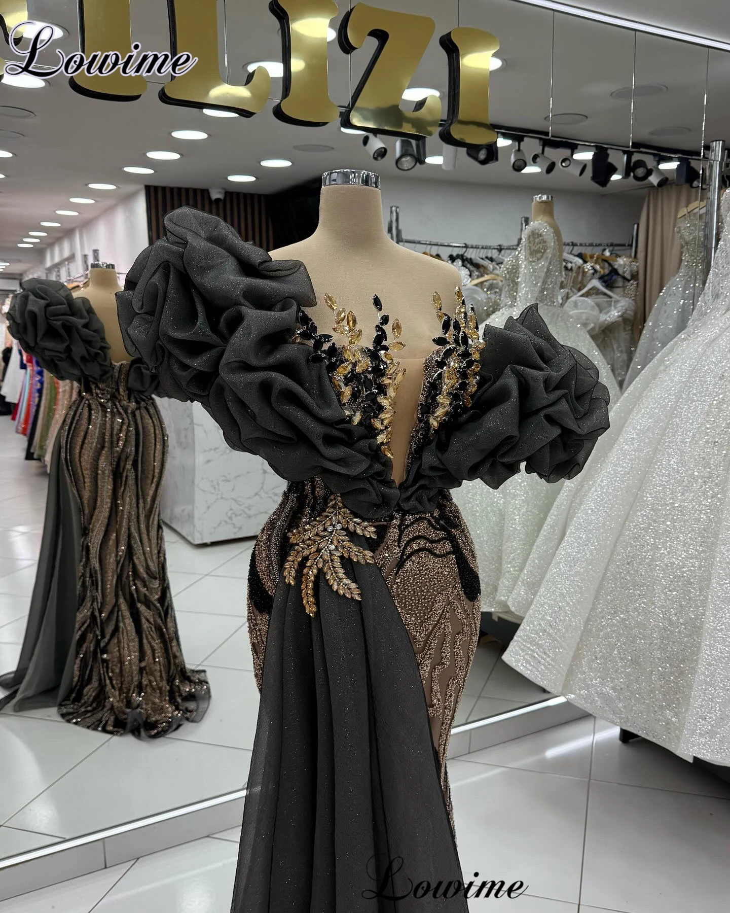 2025 New Fashion Evening Dresses Mermaid Special Crystals Celebrity Dresses For Women Party Gowns Robes De Soirée Customized