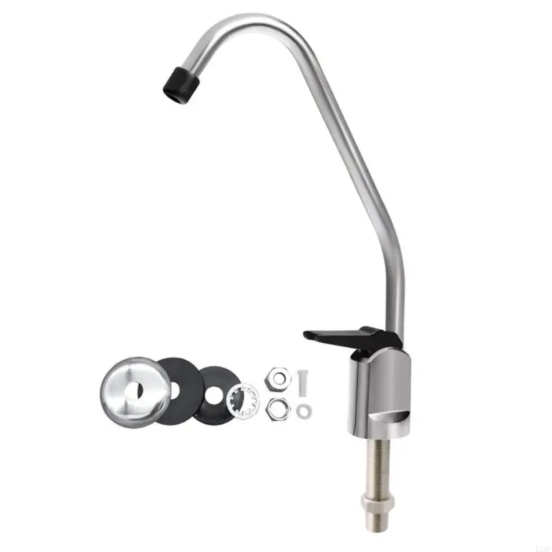 

LXAF Drinking Water Purifiers Faucet Stainless Steels Modern Kitchen Sink Filter Faucet for Under Sink Water Filter Systems