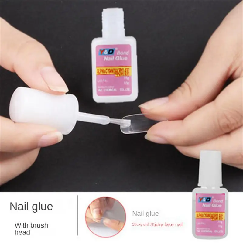 Fast Drying Nail Glue for False Nails Glitter Acrylic Nail Rhinestone Decoration Extension Glue Adhensive Nail Care Tool