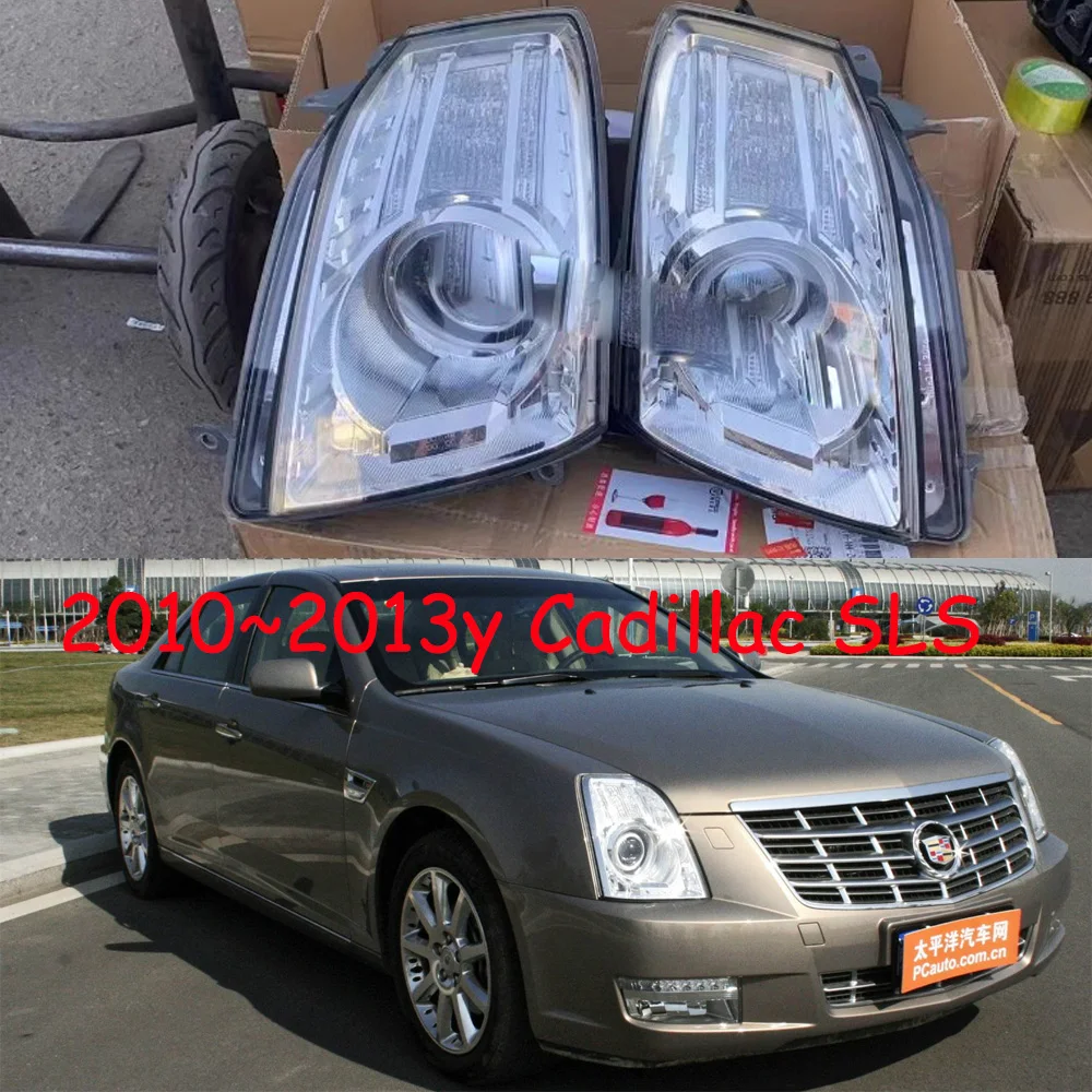 

1 шт., автомобильные аксессуары для cadillac SLS, передняя фара без лампы 2010 ~, противотуманная фара для cadillac SLS, задняя фара