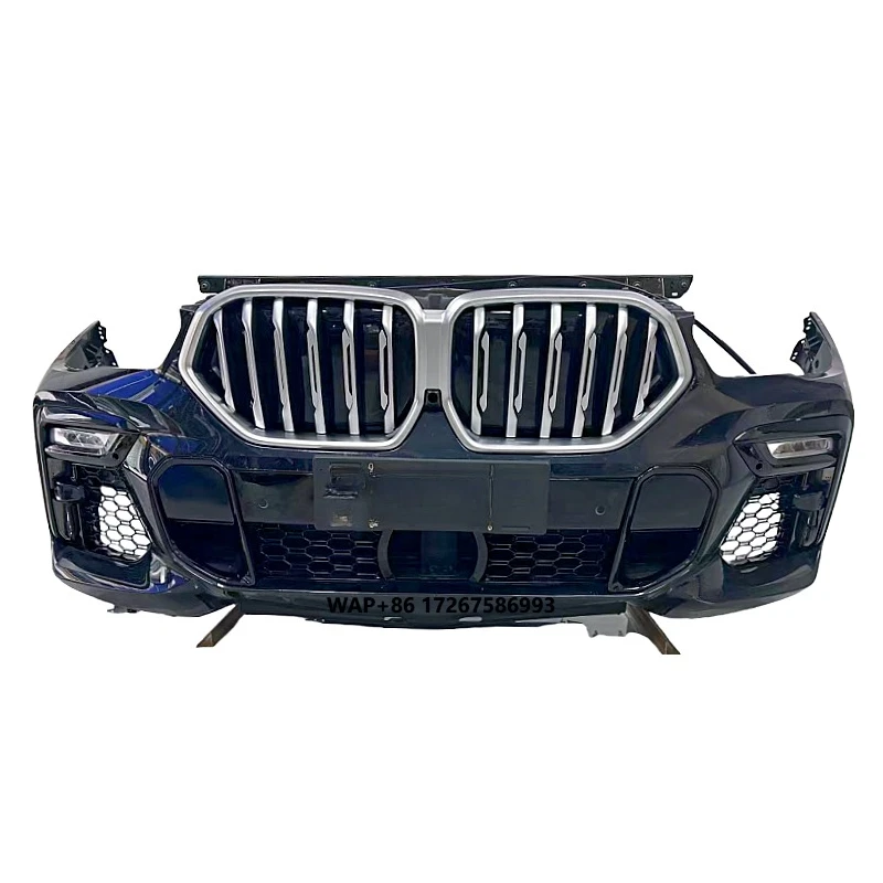 High Quality for X6 G06 2018-2023 Front Bumper Assembly Plastic Front Bumper Grille Hot Selling Bumper